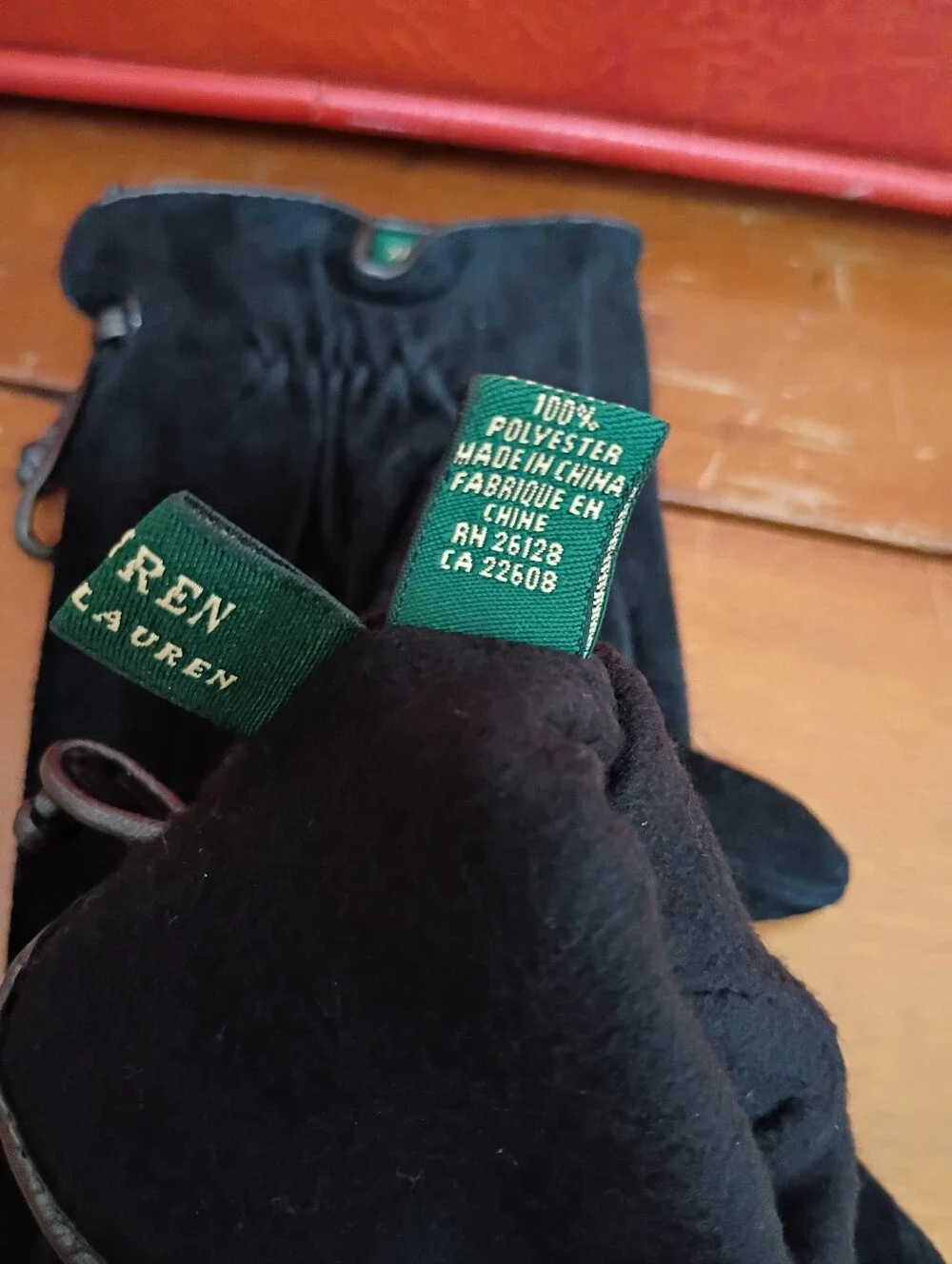 Lauren by Ralph Lauren Green Label Women’s Size XL 100% Leather Gloves